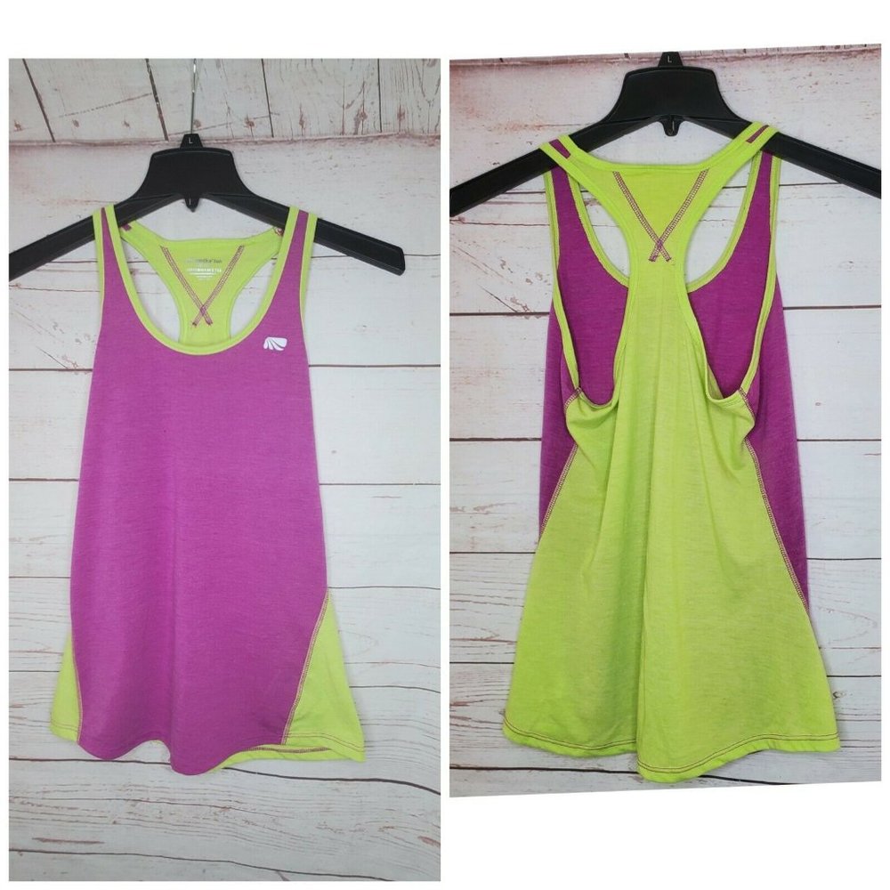 Marika Tek Dry Wik Performance Tee Small Violet A… - image 1